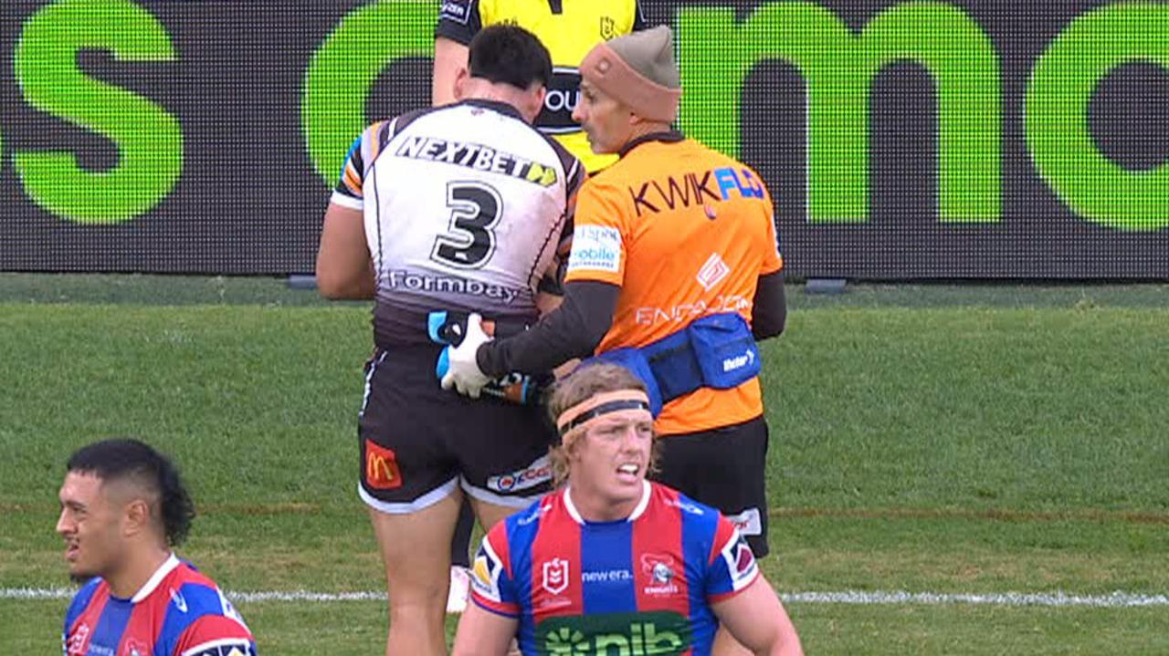 NRL LIVE: Newcastle Knights vs Wests Tigers live blog, updates, match centre, videos, highlights, Adam Doueihi returns