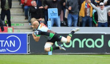 'What a man': How physio's joke foreshadowed Harlequins backrow's heroics