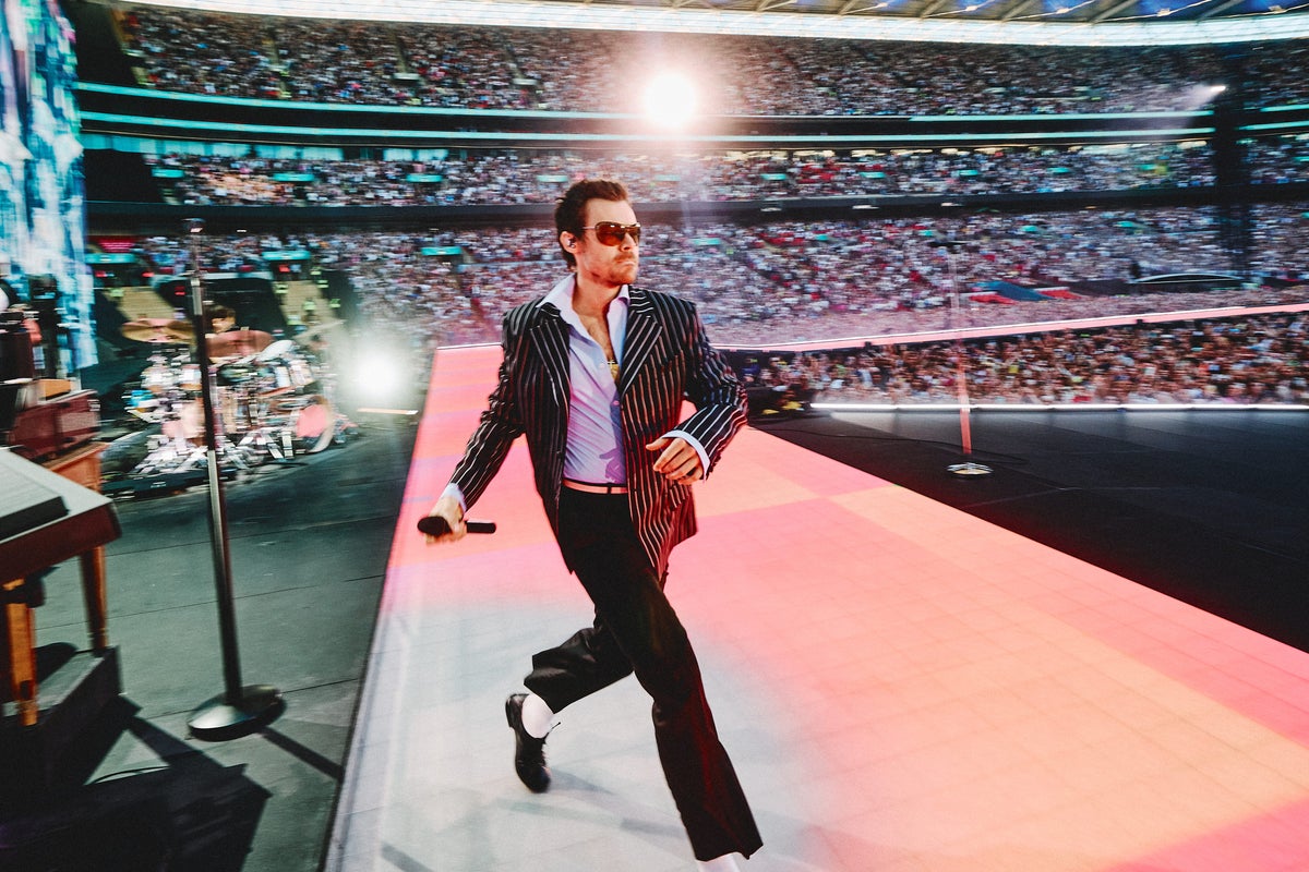 Harry Styles review: Pop star’s Wembley Stadium residency is a euphoric, vital show