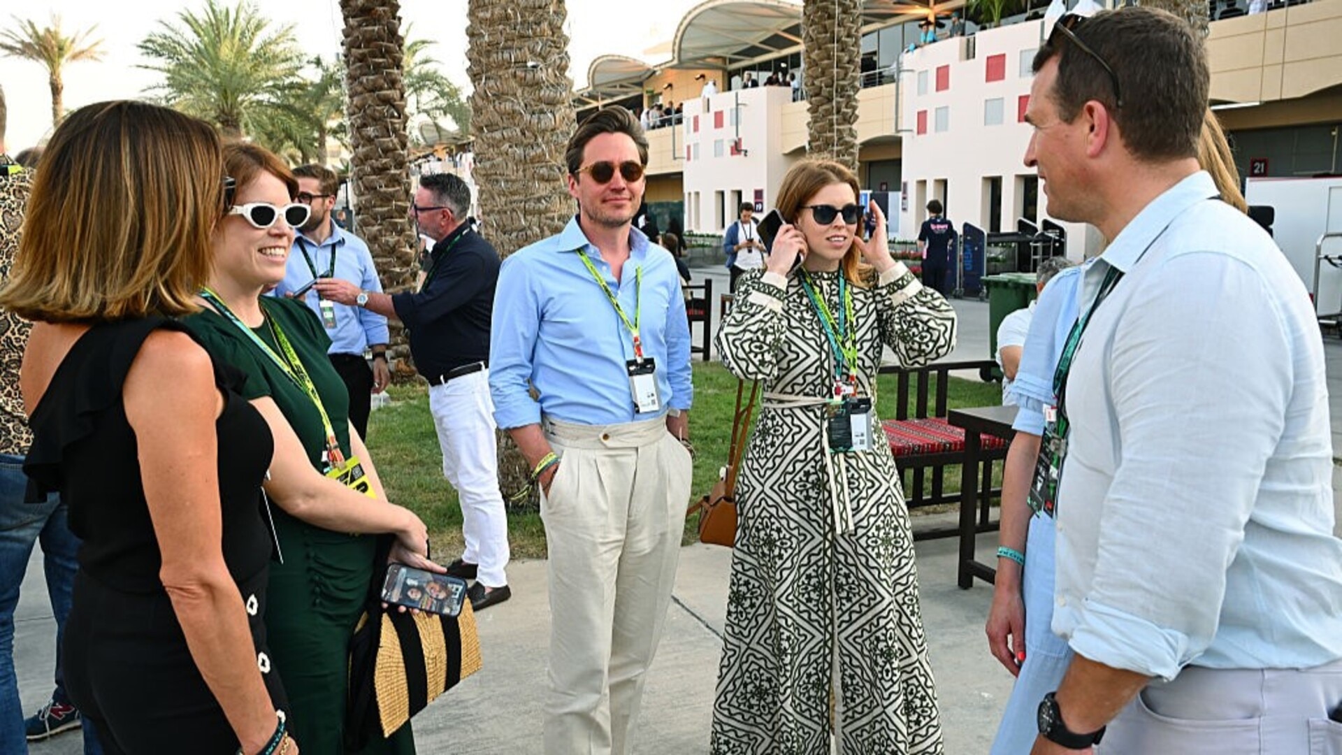 British royals reunite at Bahrain F1 Grand Prix in sharp contrast to Meghan's spotlight pursuit