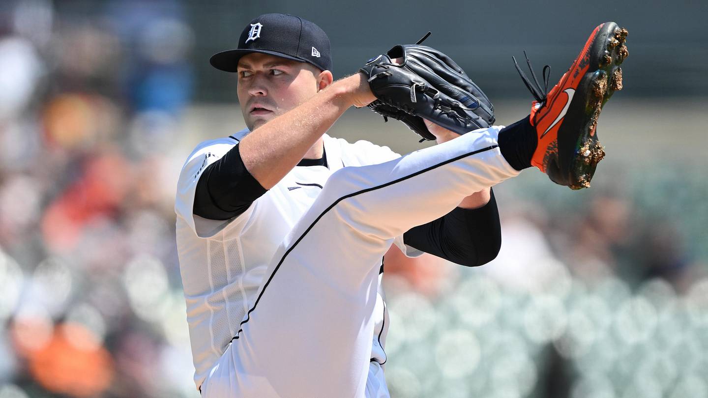 Detroit Tigers pitcher Tarik Skubal.