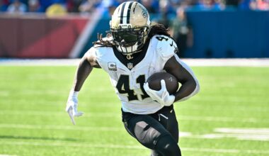 Bills Named Landing Spot For Alvin Kamara Due to Coaching Staff Connection
