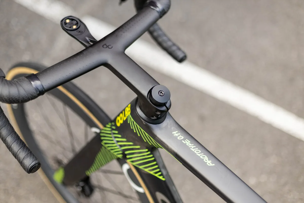 Orbea prototype aero bike at Tour Auvergne-Rhône-Alpes