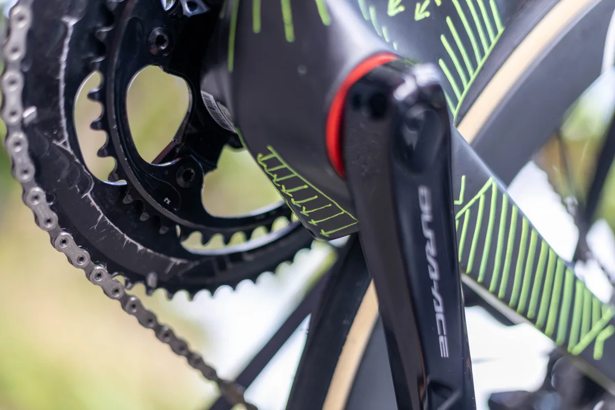Orbea prototype aero bike at Tour Auvergne-Rhône-Alpes