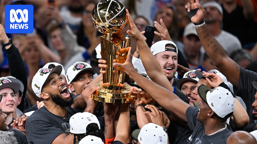 New York Knicks defeat San Antonio Spurs 94-90 to win first NBA championship in 53 years