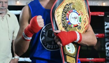 IN ACTION: Kai Dynes post fight in Boston