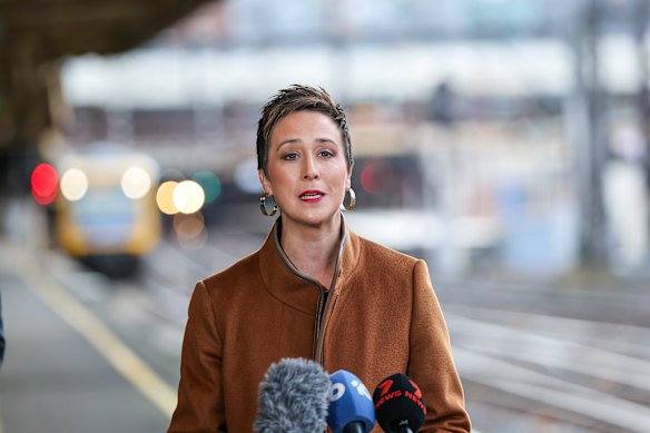 Minister for Transport Infrastructure Gabrielle Williams.