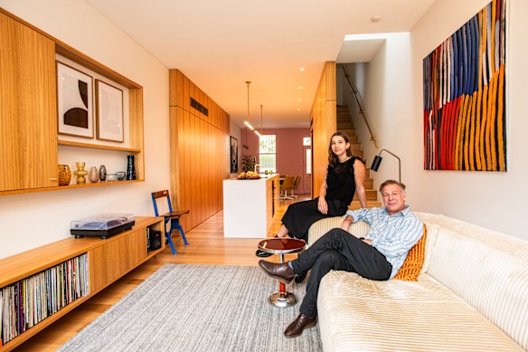 Bell wanted to avoid clutter in the small space.