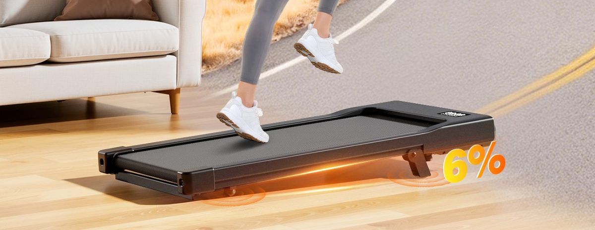 Superun Raceable 6% Incline Walking Pad