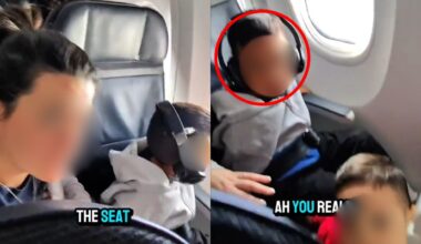 ‘Grow up’: Man berated by plane passengers after pleading with screaming kids to stop kicking his seat during flight