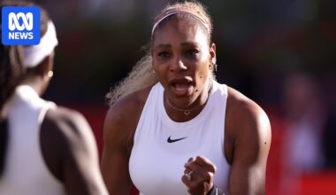 Serena Williams makes winning return to court at Queen's in doubles match