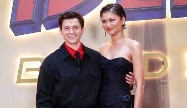 Zendaya and Tom Holland walk red carpet of Spider-Man: Brand New Day Spain premiere