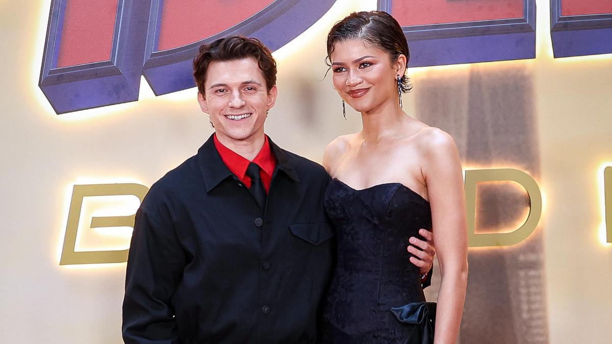 Zendaya and Tom Holland walk red carpet of Spider-Man: Brand New Day Spain premiere