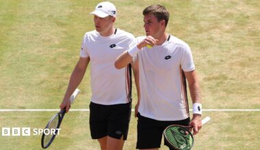 Queen's Tennis LIVE: Henry Patten/Harri Heliovaara vs Neal Skupski/Christian Harrison - Watch BBC coverage & follow updates from day