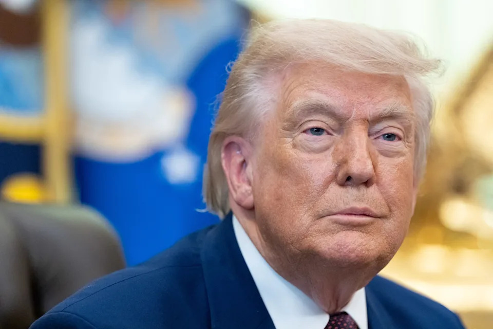 President Donald Trump speaks in the Oval Office of the White House, Wednesday, June 3, 2026, in Washington. (AP Photo/Alex Brandon)