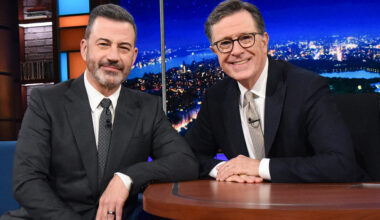 Jimmy Kimmel ‘Felt Defeated’ by Stephen Colbert’s Cancellation and Says Late-Night TV Is Not ‘Dying of Natural Causes’: ‘We’re Being Poisoned’