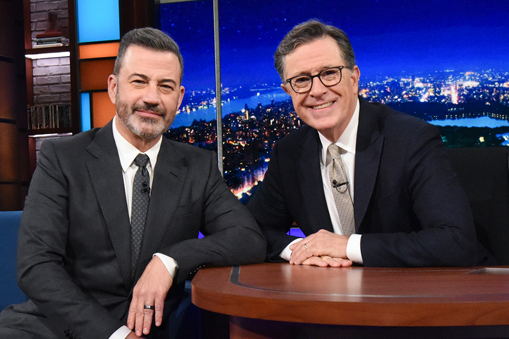 Jimmy Kimmel ‘Felt Defeated’ by Stephen Colbert’s Cancellation and Says Late-Night TV Is Not ‘Dying of Natural Causes’: ‘We’re Being Poisoned’