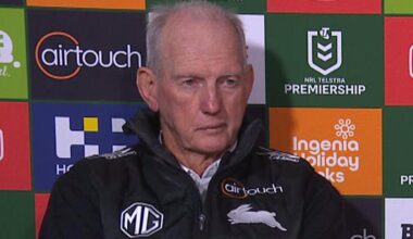 NRL 2026: Wayne Bennett full press conference replay, calls out Bunker after controversial call, South Sydney Rabbitohs loss