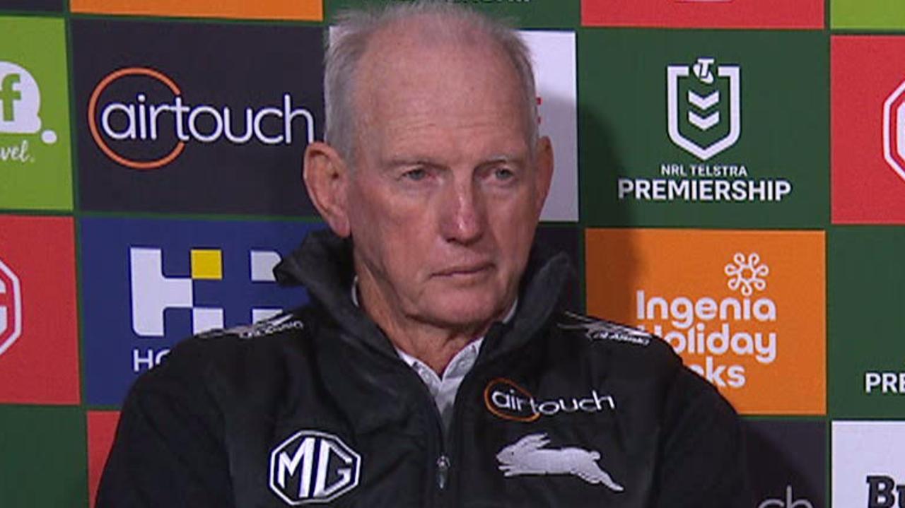 NRL 2026: Wayne Bennett full press conference replay, calls out Bunker after controversial call, South Sydney Rabbitohs loss