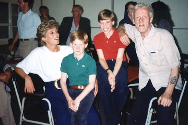Prince William Prince Harry Princess Diana The Passage charity
