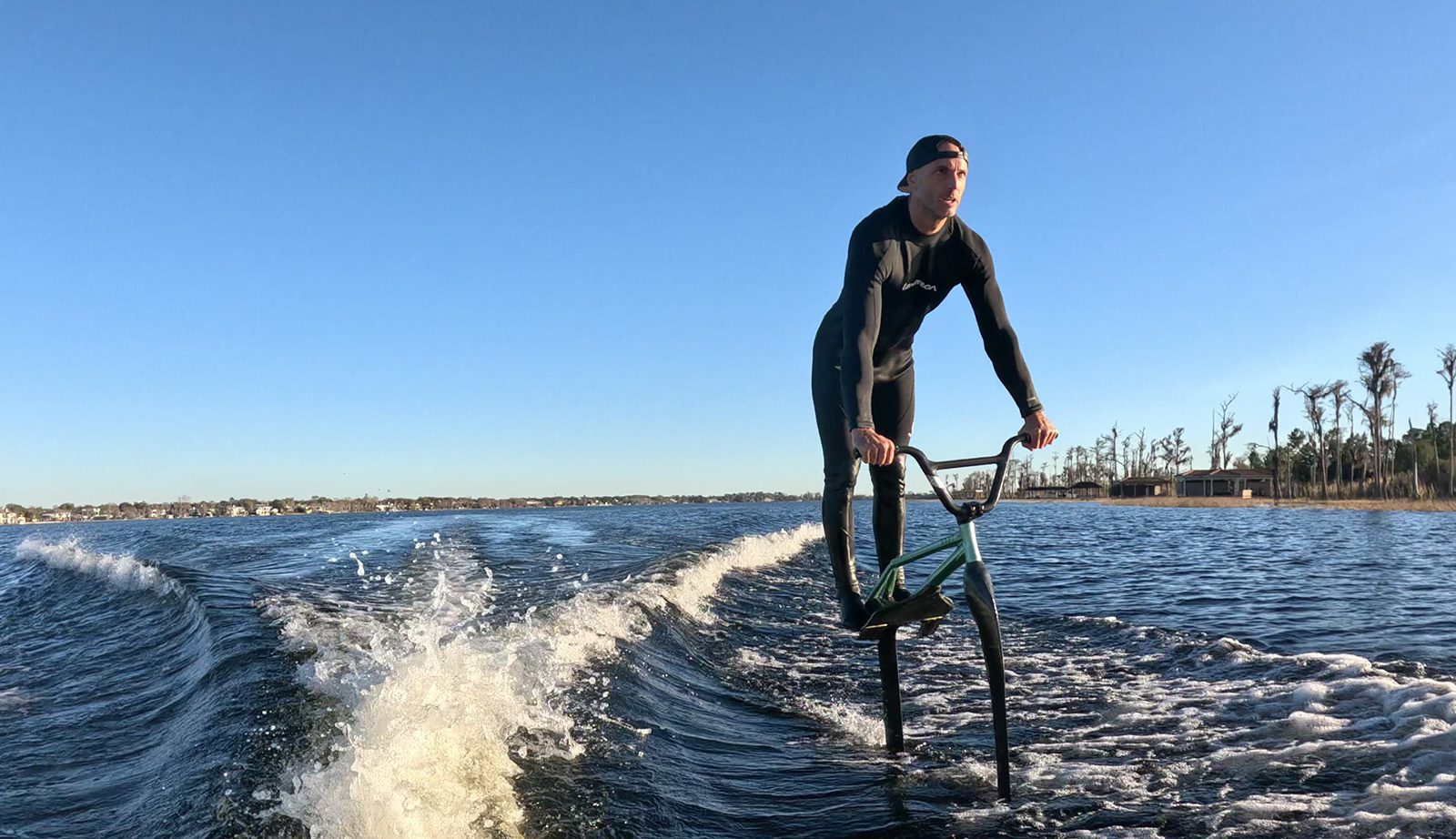 Marc Willers wants to turn biking into a watersport