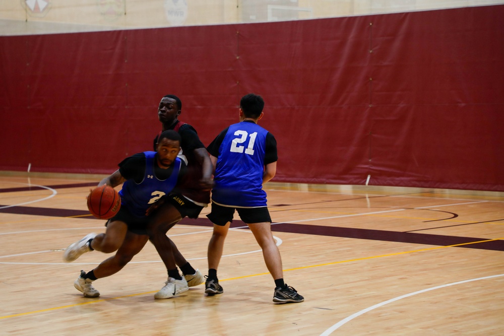 Basketball during KATUSA Friendship Week
