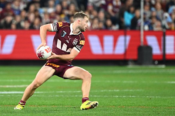 Sam Walker in action during Origin II.