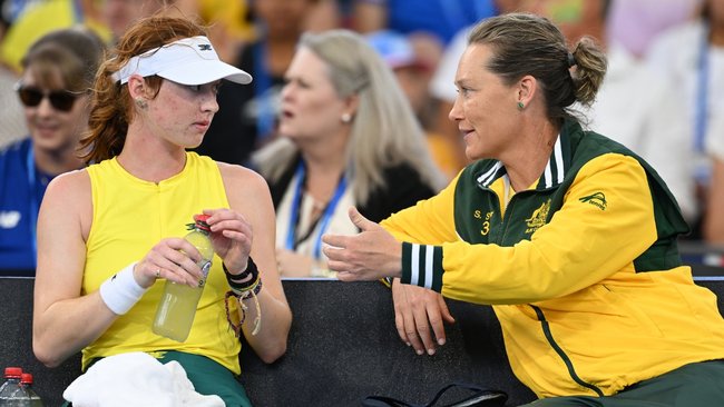 Maya Joint has been inspired to look on the bright side by Aussie great Sam Stosur.
