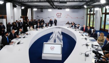 AI in spotlight at G7 as Trump, world leaders joined by tech chiefs