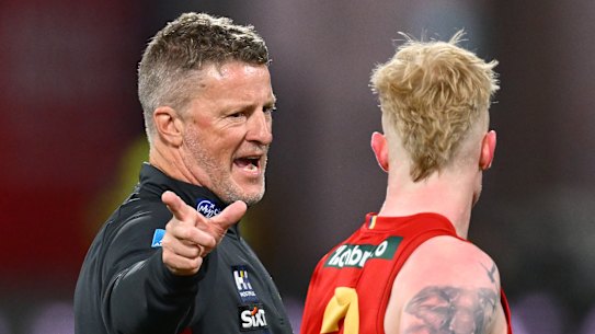 Suns coach Damien Hardwick.