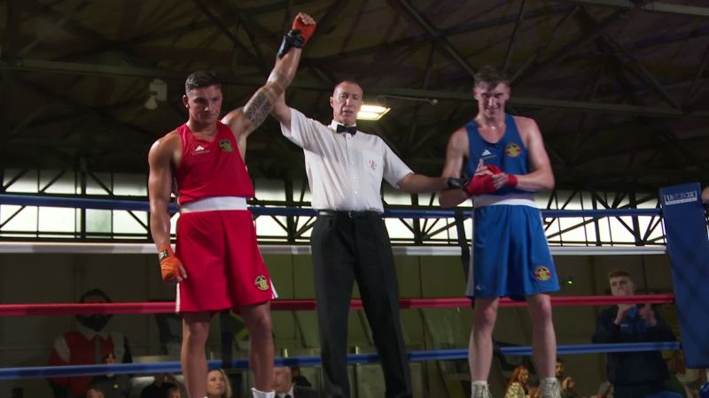 Stars of the future: Royal Navy boxers put on a show at annual championships