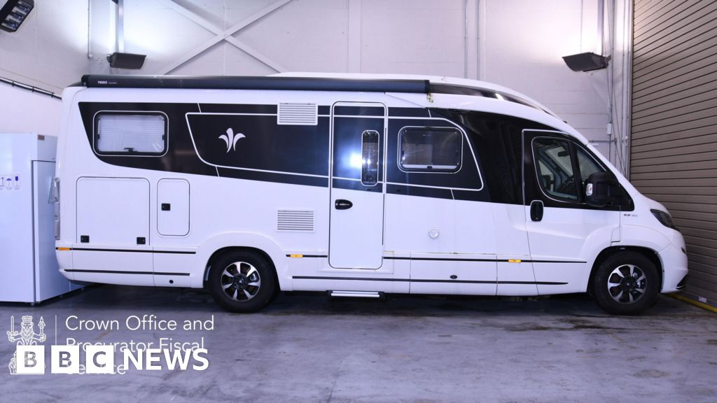 In pictures: Motorhome and wine coaster among items embezzled by Murrell - BBC