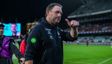 Blues caretaker not interested in talk about finals, future
