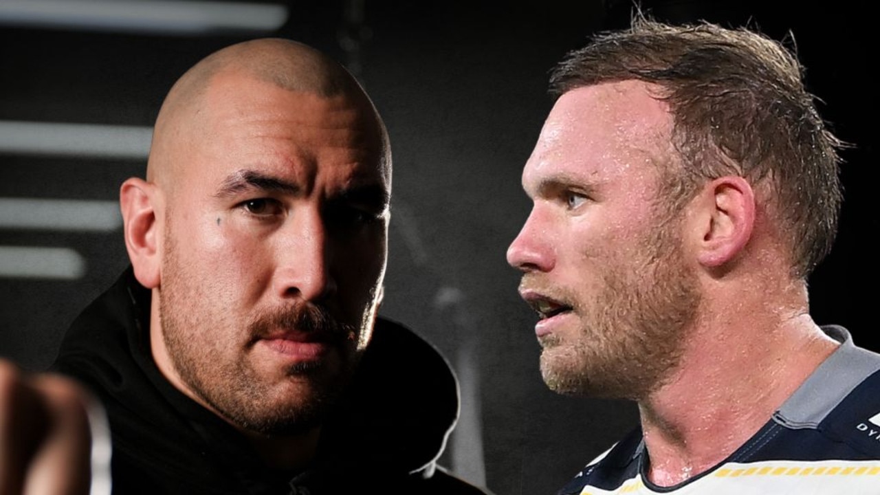 ‘I’ll bash him’: NRL star Lodge slams ‘NAS’ in cage-fight offer