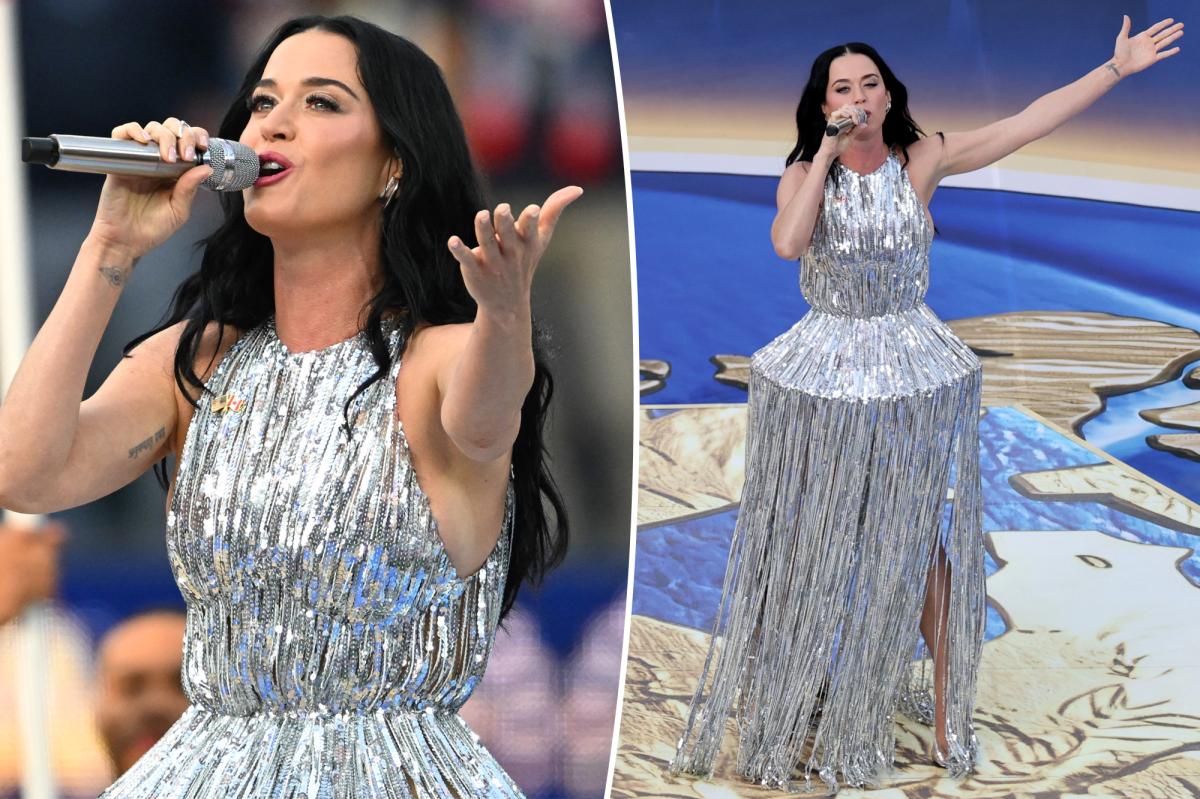 Katy Perry sparkles in silver for World Cup 2026 opening ceremony performance
