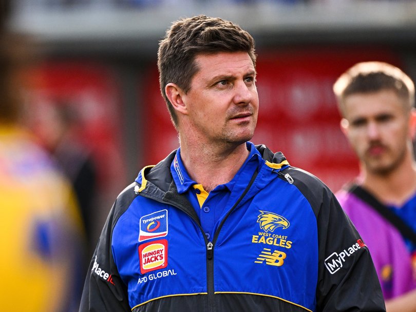 West Coast coach Andrew McQualter.