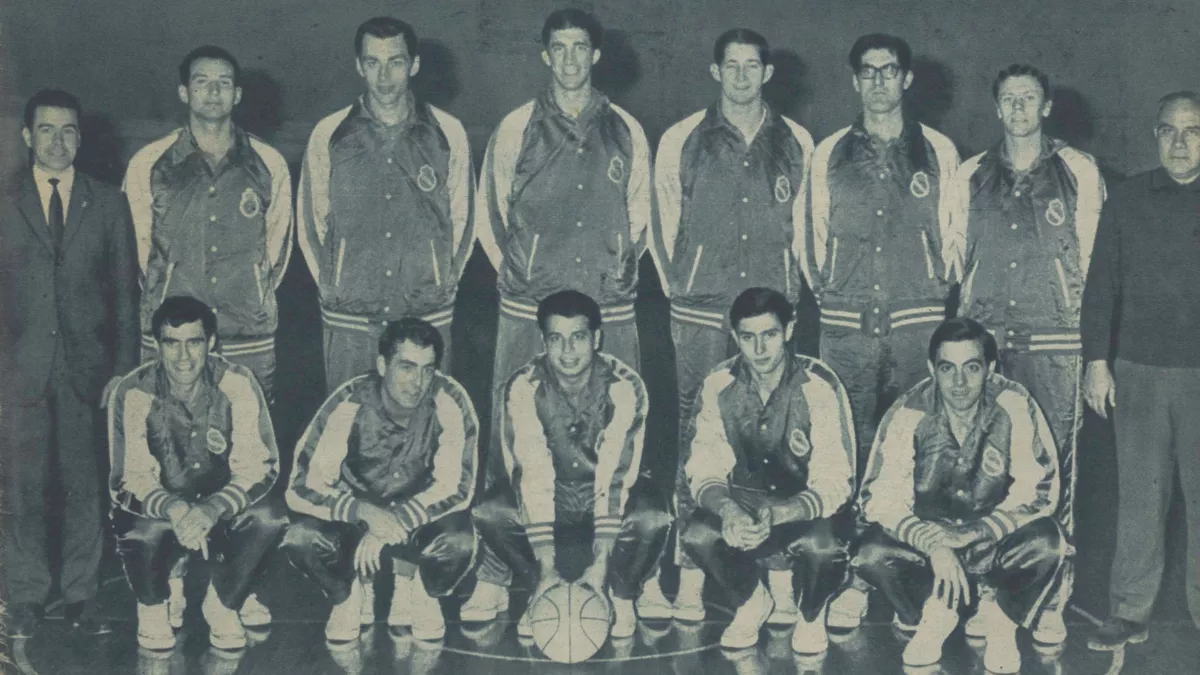 60 years since the 10th Spanish Basketball Cup