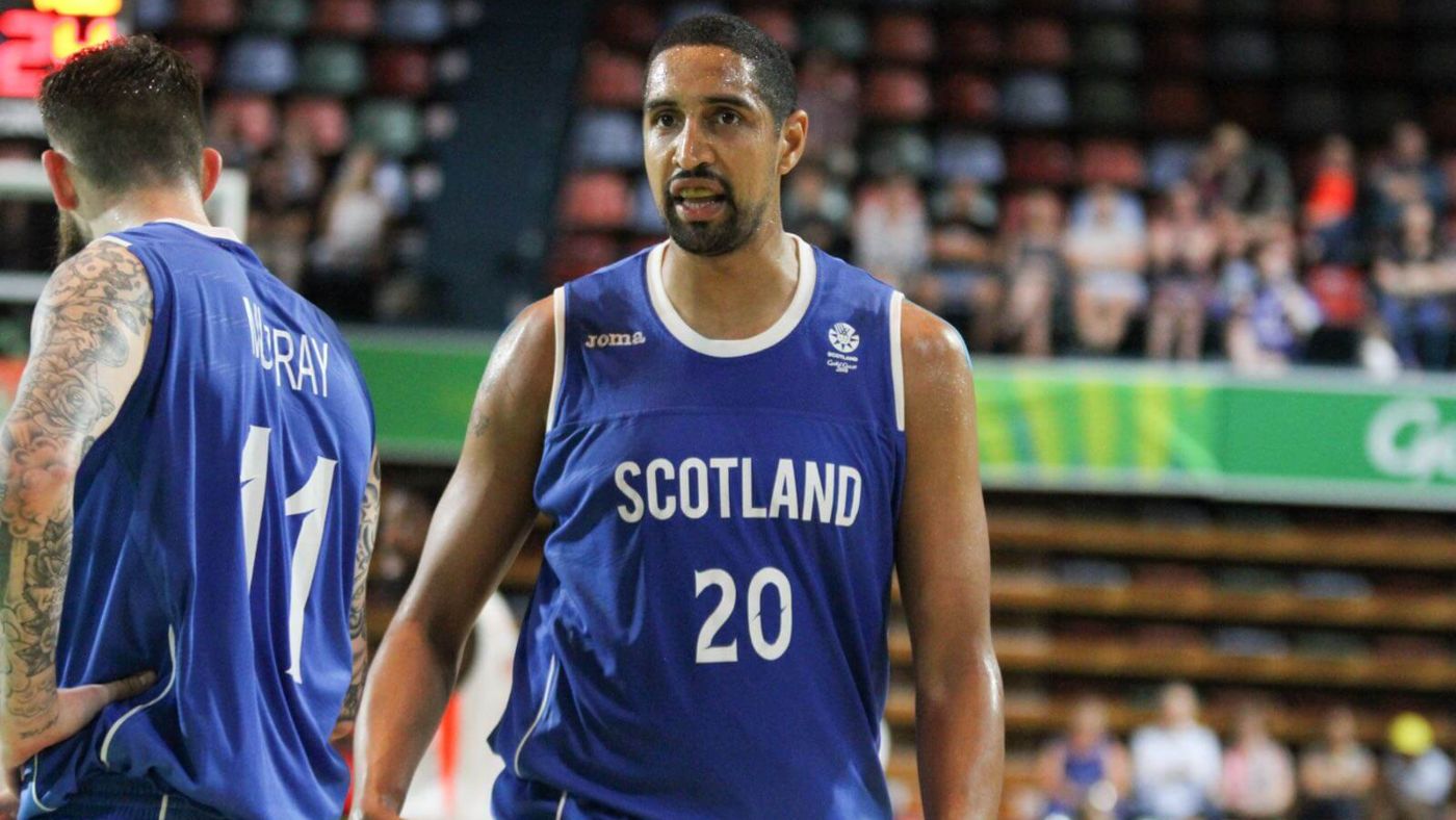 Kieron Achara basketball player representing Scotland