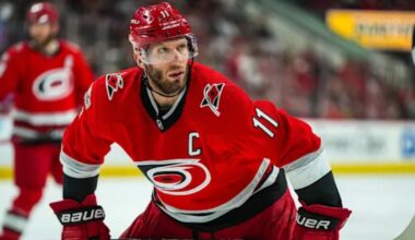 Jordan Staal makes NHL history with fifth straight Stanley Cup Final goal
