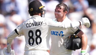Cricket 2026: England v New Zealand third Test, Tom Latham and Devon Conway record opening partnership, Ben Stokes wickets at Trent Bridge