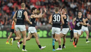AFL coaches’ votes: Carlton’s clean sweep