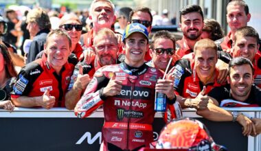 Marc Marquez domine le sprint du GP de Hongrie devant Acosta et Bezzecchi, Quartararo 18e - L'Équipe