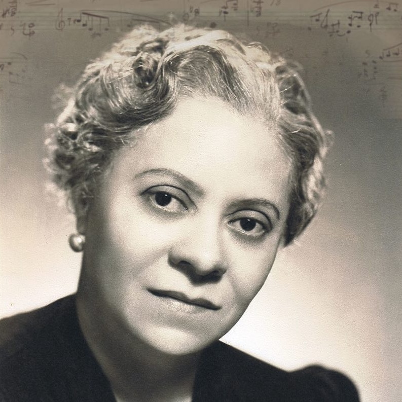 A photo of composer Florence Price.