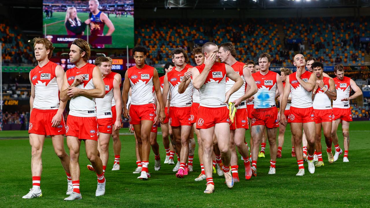 AFL 2026: Swans ball movement issues, analysis, Brisbane Lions defeat Sydney, latest news