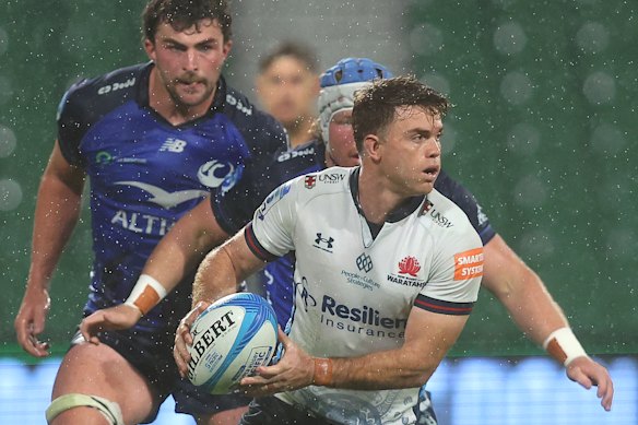Andrew Kellaway takes on the Force on Saturday night in his final game for the Waratahs.