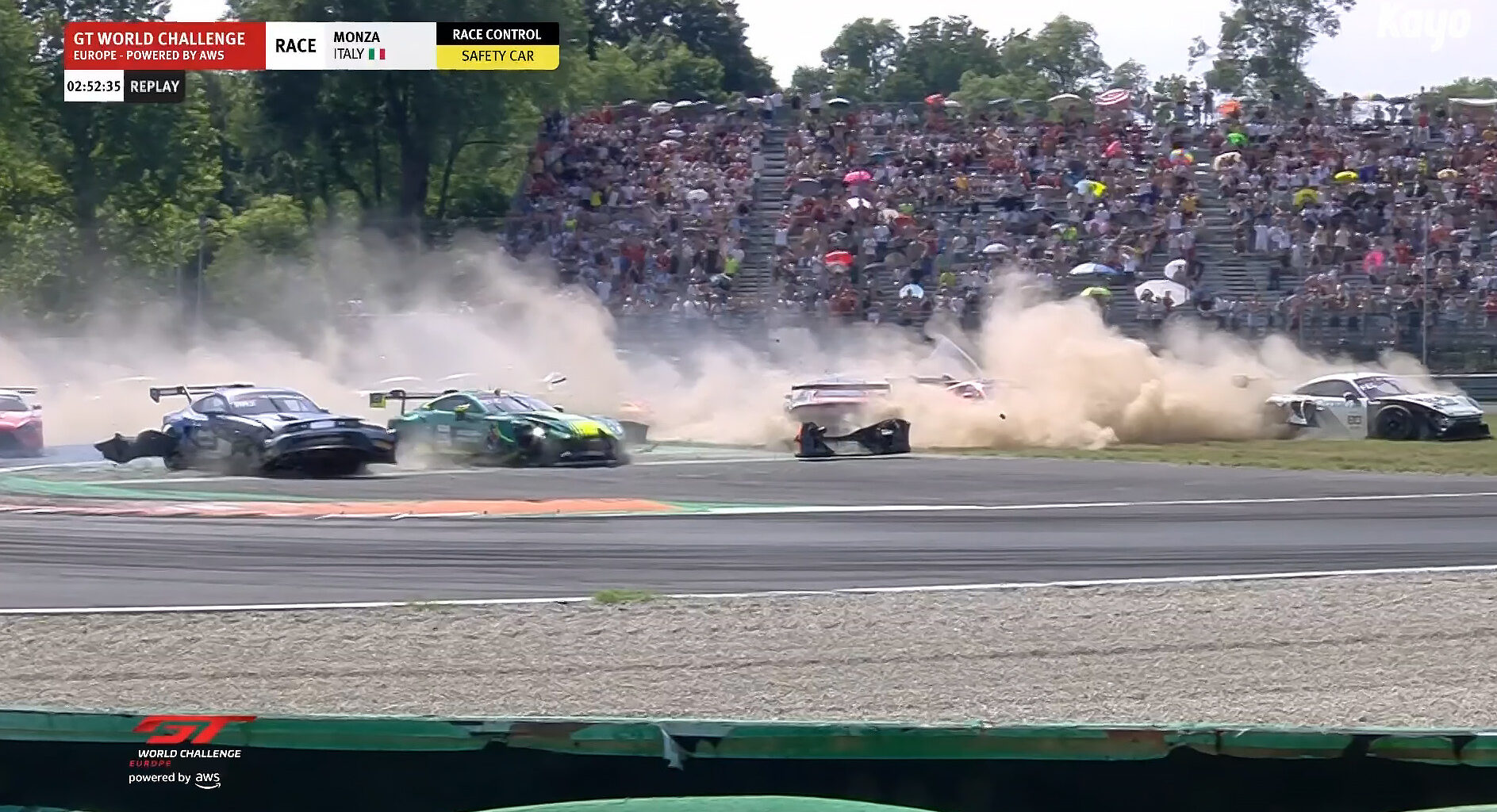 Bathurst winner denies he triggered GT World Challenge Europe crash at Monza