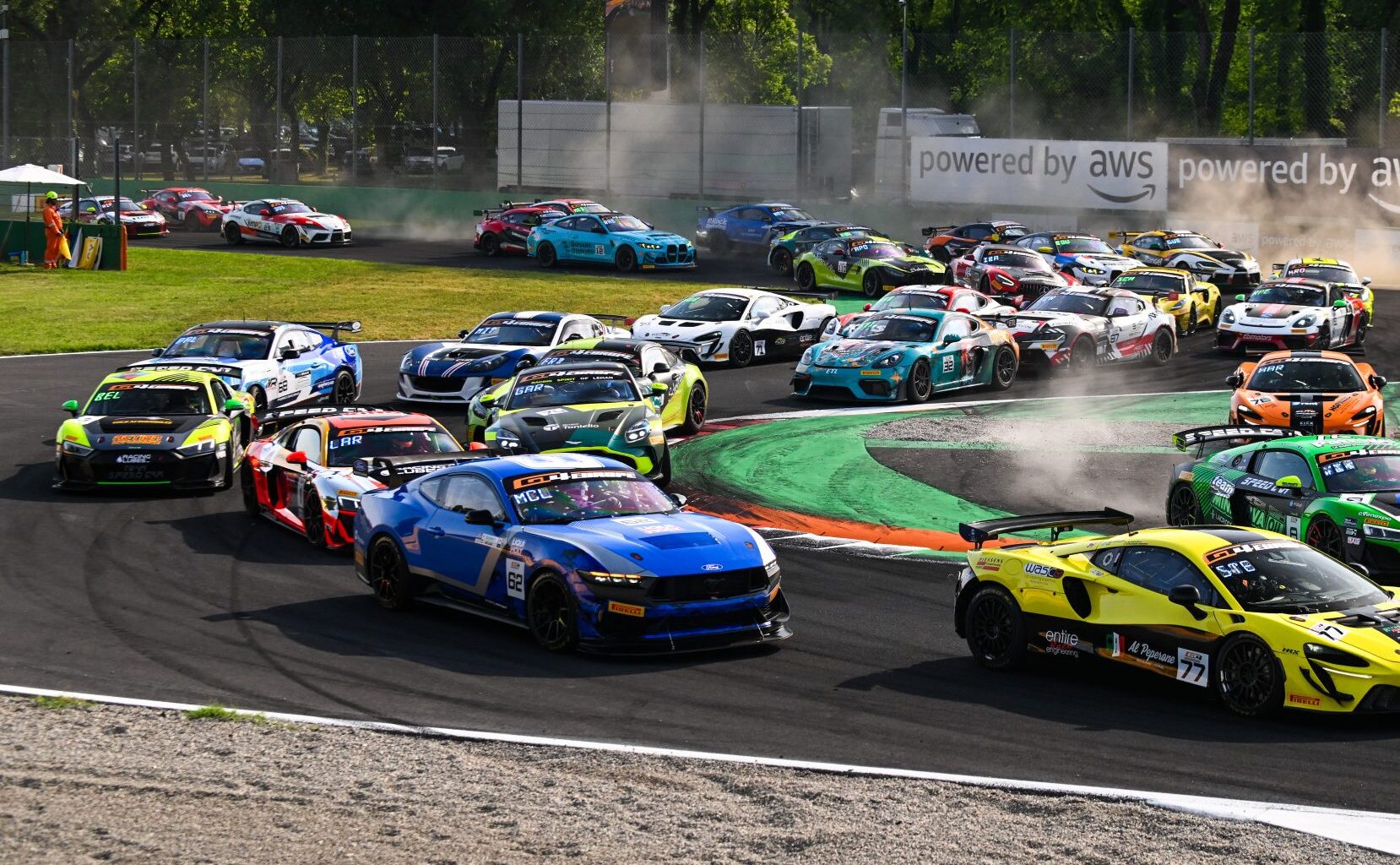 Cameron McLeod records GT4 European Series podium at Monza