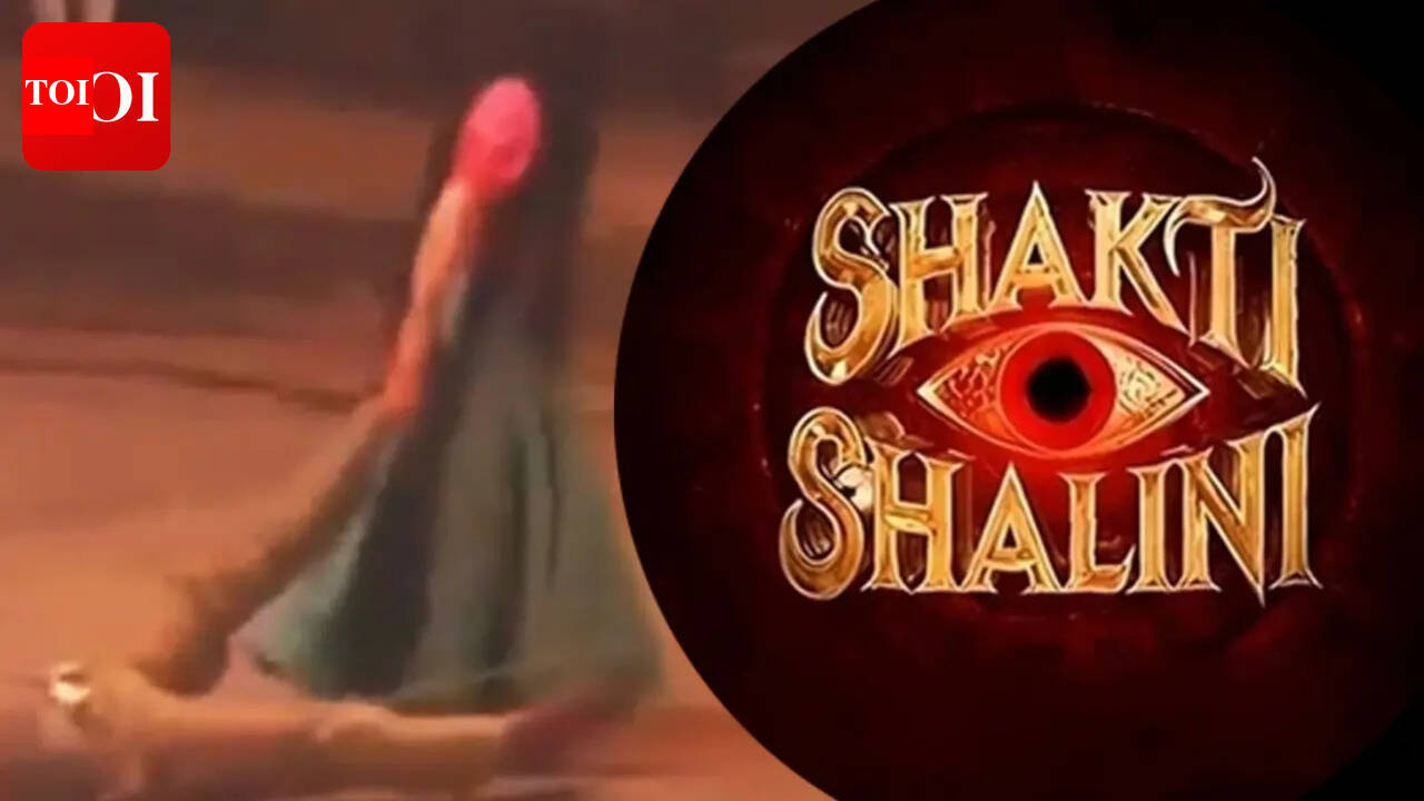 Shakti Shalini: Aneet Padda unleashes her supernatural strength in LEAKED video from 'Shakti Shalini' sets - WATCH |
