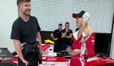 Supercar Blondie surprised after asking MrBeast what his daily driver is with his $2.6 billion net worth