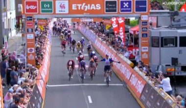 Bad luck spoils homecoming for De Lie as Meeus sprints to victory in the Tour of Wallonia